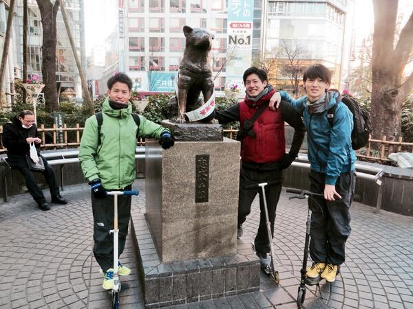 yoko0905's tweet photo. to 箱根 by キックボード http://t.co/IHFDtNnGL8