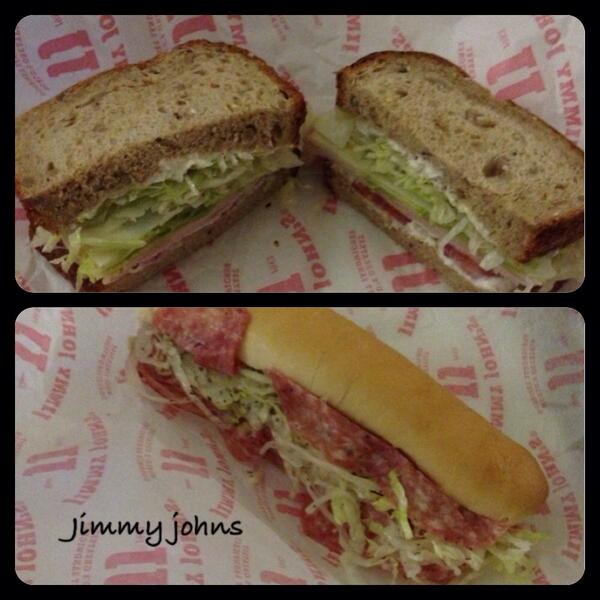 Dinner @jimmyjohns