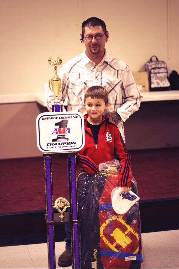 SplinterCreekDR's tweet image. @dirtracer313 with the 2013 D18 TT-ATV 50 prod (4-8) Brenden Eschmann.  #SCDR #TT #braap