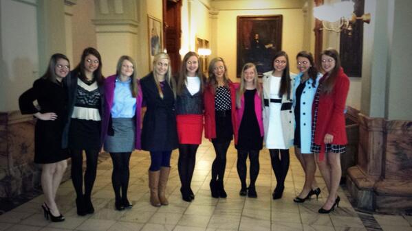 Junior girls 🇺🇸 #dayatthecapitol