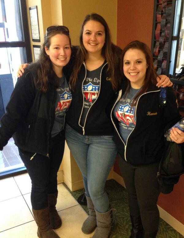 RUCDPhiE's tweet photo. Delta Phi Epsilon...Drafting the best since 1917! #NationsFinest #NFL #Deephersdoitbetter http://t.co/MYhQnpRgcx