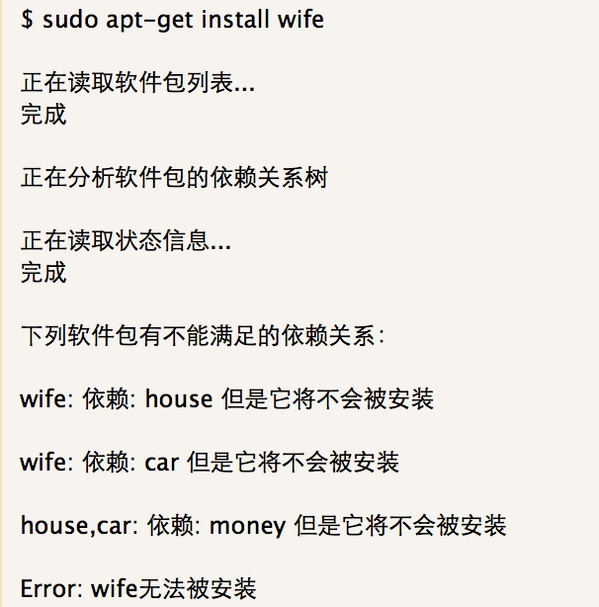 $ sudo apt-get install wife