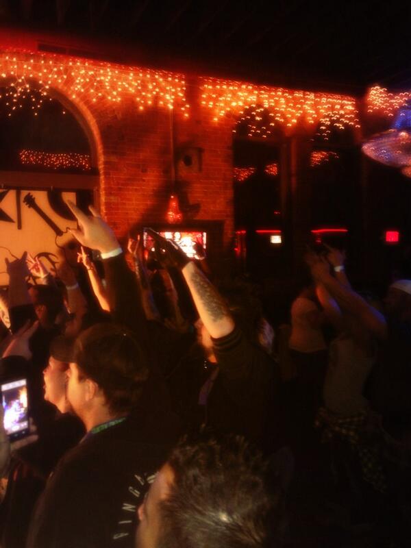 Badass crowd tonight at the #boilerroom As Above So Below killed it. It's not too late to catch Straightline Stitch.