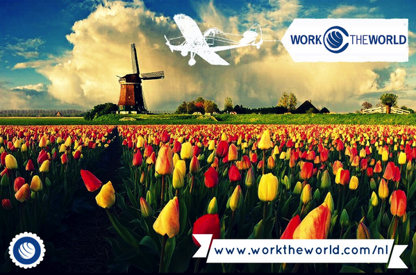 worktheworld's tweet photo. We're extremely excited to announce that Work The World has now arrived to the Netherlands! ✈ http://t.co/czNhvVt8HJ http://t.co/yhcyxVNk9B