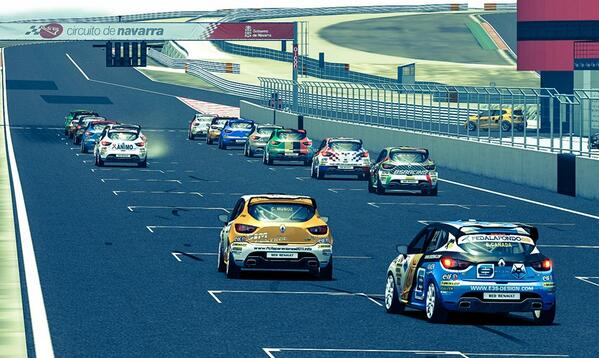 En cuestión de semanas estaremos en <a href="/CircuitoNavarra/">Circuito de Navarra</a> virtual para disputar la primera cita de la #ClioCup Online 2014
