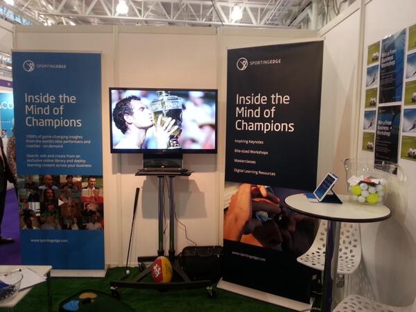 sanj_b_'s tweet photo. At the #LT14uk exhibition with @sportingedge78 - visit stand78 to get inside the mind of champions http://t.co/Er1JYdxmEL
