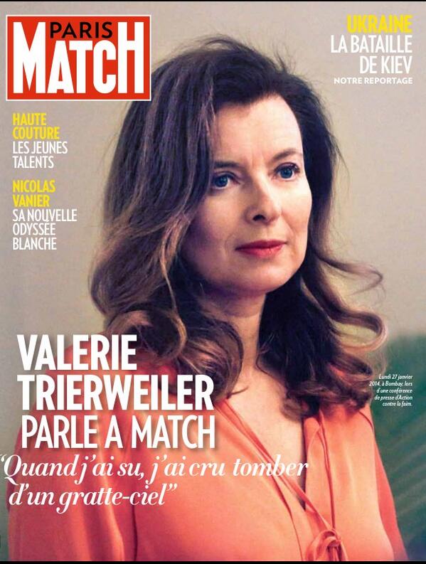 Paris Match on Twitter: "En avant-première, la couverture de @ParisMatch  cette semaine.En kiosque demain jeudi. #Trierweiler #euromaidan #pfw  http://t.co/LbFT6HTqag" / Twitter