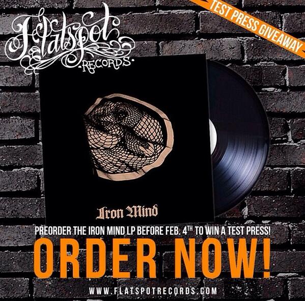 IRONMINDHC's tweet photo. If you haven't yet, go pre order our record from http://t.co/UbGwvdkJoh to win a test press! RT RT http://t.co/V02lvtHMu3