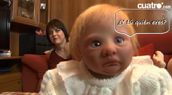 iartificialtv's tweet photo. Este es el muñeco Reborn del tuit anterior. ¿A que es genial? http://t.co/MH4S1h0EtT