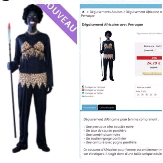 NoirsDeFrance's tweet photo. Je suis étonné qu'il n'est jamais eu l'idée de faire aussi un deguisement du juif dans les camps de concentration ... http://t.co/KsPv5wYcGa