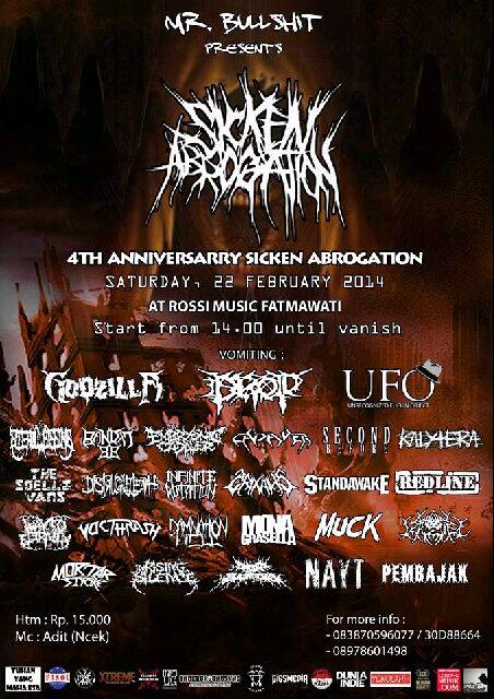 MONAGRASELLA's tweet photo. Next Stage At Annive @SickenOfficial http://t.co/vJ7l8ITFRN