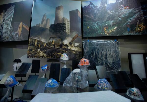 Sept11Memorial's tweet image. The #911Museum will feature helmets used by emergency responders and members of city and state response agencies.