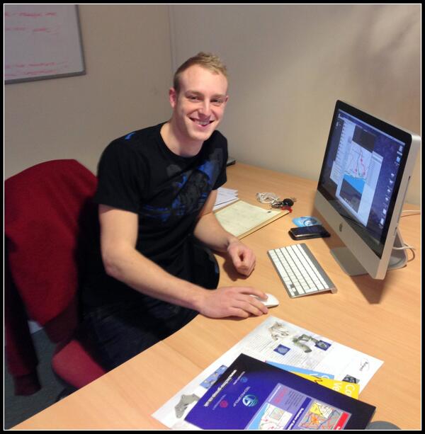 RenaissanceCre8's tweet photo. Say 'hello' to @DavidGreger a highly talented young designer who we're delighted to welcome into our creative team! http://t.co/bNxiBQRQwa
