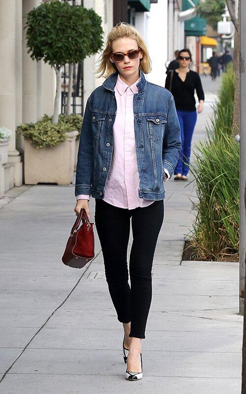 FourMarketing_'s tweet photo. January Jones in @AGJeans The Nancy Jacket Oblivion in Beverly Hills yesterday http://t.co/OemAPTt2od #denim #jacket http://t.co/Zt1pj54Yvg