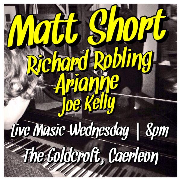Goldcroft_Inn's tweet photo. Live music at the @Goldcroft_Inn tonight! Starts 8pm - Pls RT #livemusic #caerleon #goldcroft http://t.co/5RkVmTKebT