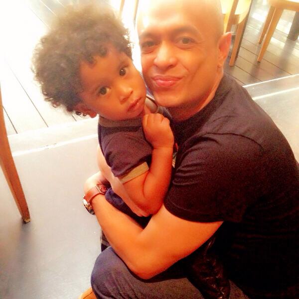 #justposted me and baby afro 😘😘😘