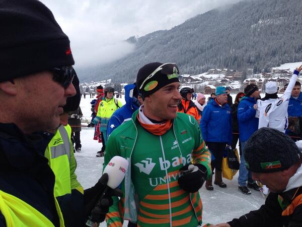 Doreleijers's tweet photo. Ingmar Berga wint KPN ONK op de Weissensee. #AEW14 http://t.co/ZodbgDZgOr