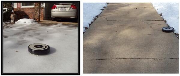 dbcuster's tweet photo. atl snow vs. dj Roomba @parksandrecnbc http://t.co/BFJ80X7shZ