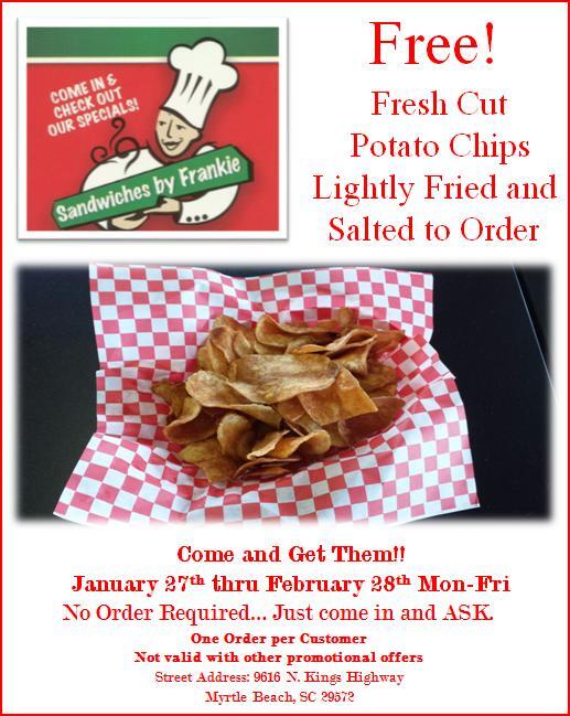 BeachToDo's tweet photo. Get them now for the next 5 weeks. We love these chips and they are FREE http://t.co/iFCIE8BOTk