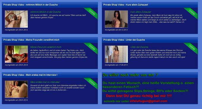 hei&szlig;e Videos&amp;mehr gibst hier http://t.co/mbS5VyZrkt jede NEU anmeldung bekommt mit aufladung ein GRATIS<a href="/tag/fan"class="tags"><span>#fan</span></a>