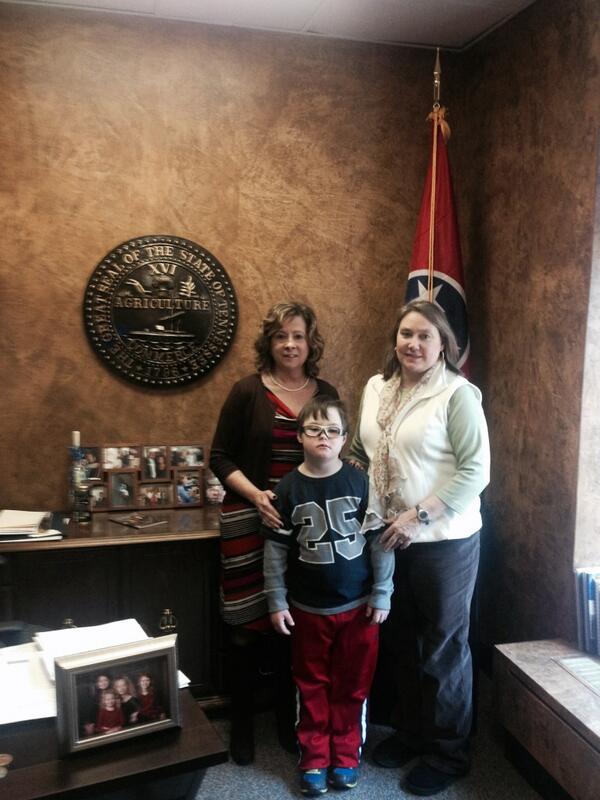 Great visit with Robyn Lampley and James!