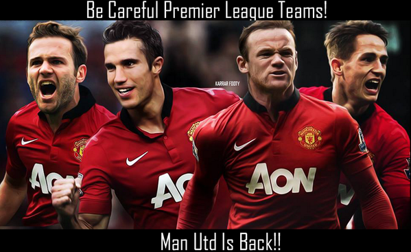 RemarksFootball's tweet photo. Man United! http://t.co/KqrpS6iJ6O