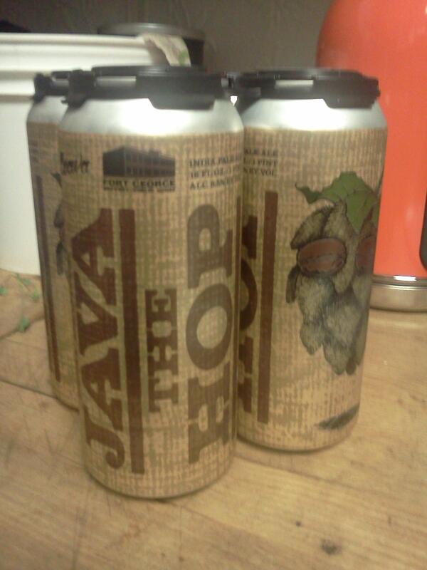 PtlndLovesPints's tweet photo. Finally found some #javathehop from @FortGeorgeBeer and I couldn't be happier. #beer #coffeeipa http://t.co/iYpxOdMH2I