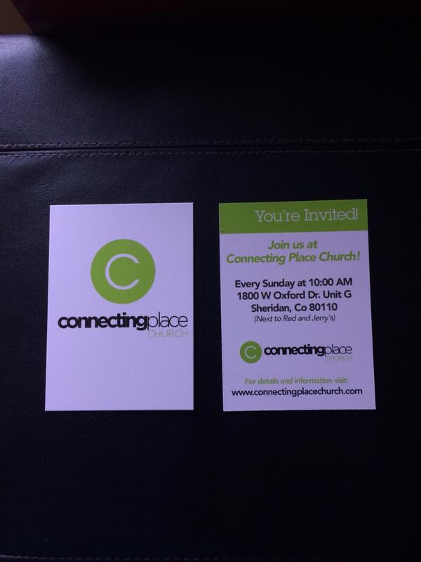 connectingplace's tweet photo. Join us at our new location Sunday if you're in the Denver area! http://t.co/rjl0ugPD6J