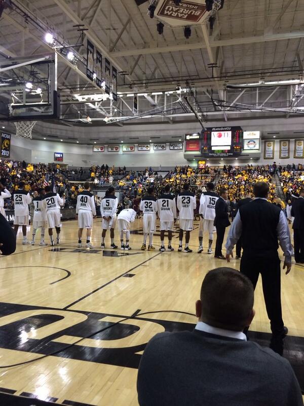 HeidsWalden's tweet image. Floor seats #govcu