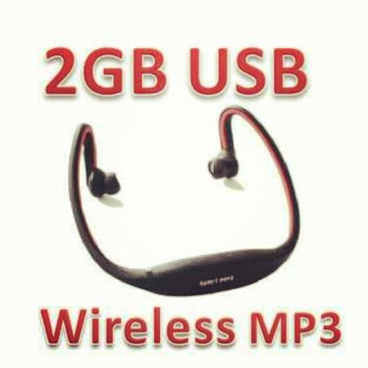 Sport MP3 
 ام بي ثري لا سلكي يشحن عن طريق ال يو اس بي
USB
يوجد به مدخل ذاكرة اطلبوه الآن
#في_15دقيقة 
#اكشن_يا_دوري