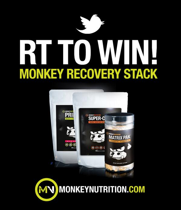 🏁💥 👊COMP TIME! RT TO WIN A RECOVERY STACK👊 💥🏁

GO GO GO!

CLOSES 9AM TOMORROW
💪🐵🐵🐵🐵🐵🐵🐵🐵🐵🐵🐵🐵💪
