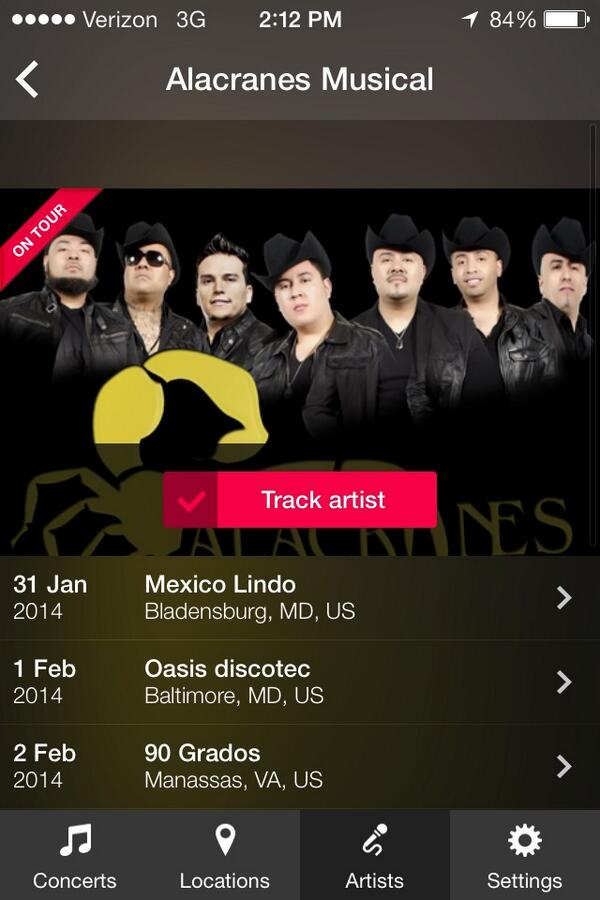 RENEDEALACRANES's tweet photo. tour dates @RealAlacranes #songkickapp http://t.co/FrZ1k7rxeK