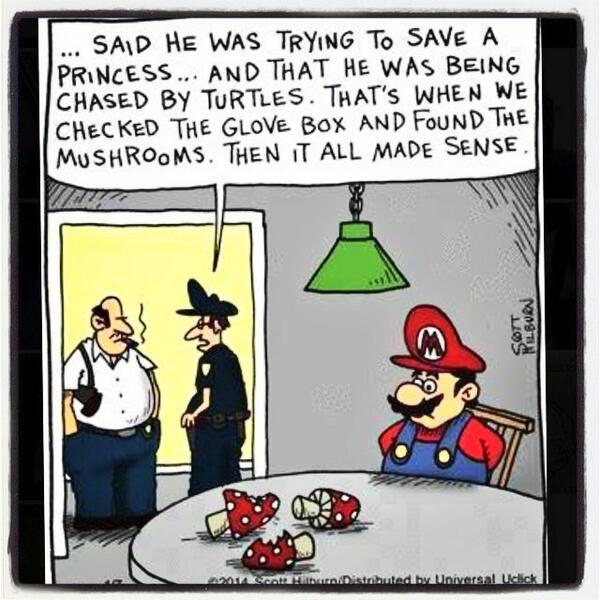 hardy_s's tweet photo. Mario in trouble http://t.co/PkNq49PKmZ