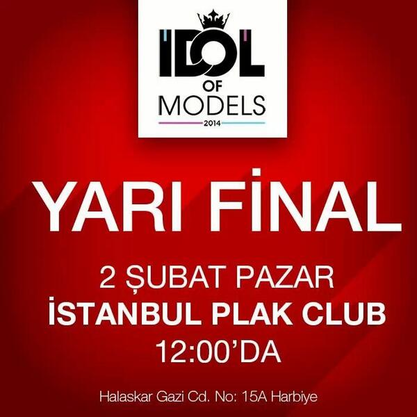 idolofmodels's tweet photo. Beklenen haber geldi :-) http://t.co/tlD8xtxQe5