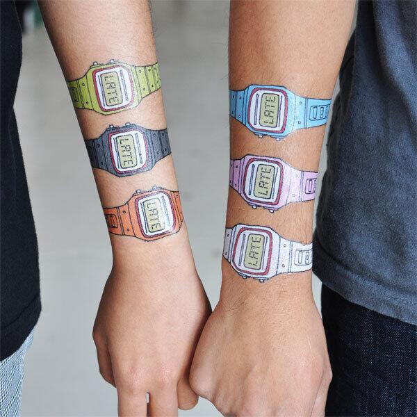 Don't be late to the 40% off Temporary Tattoo Sale!