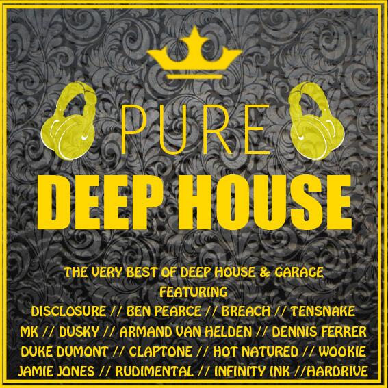 JWSGraphics's tweet image. Just done an album cover for @PureDeepHouse. What do you think? :)