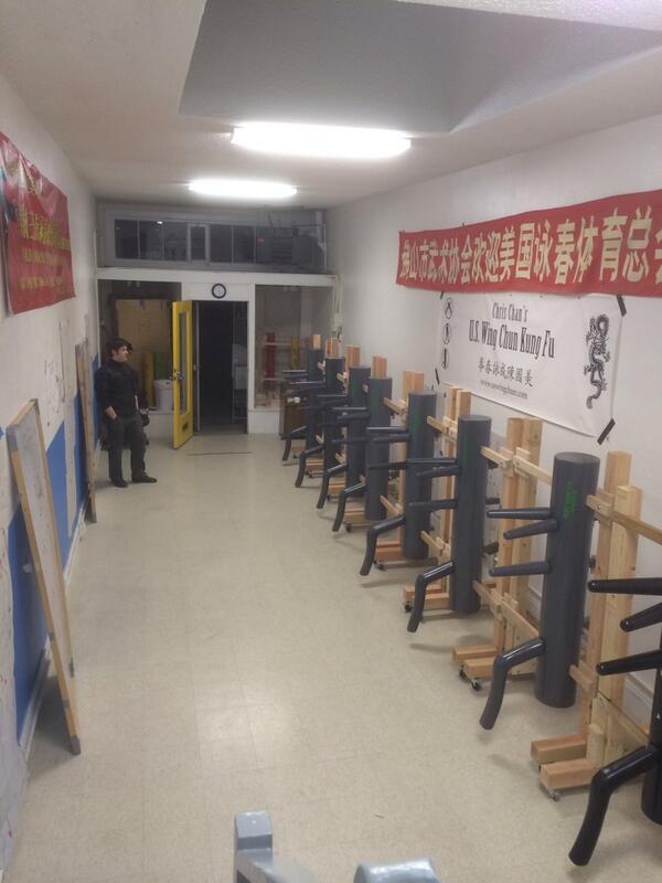 uswingchun's tweet image. Our new school look at all dem dummies #wingchun old school taken to next level #ipman