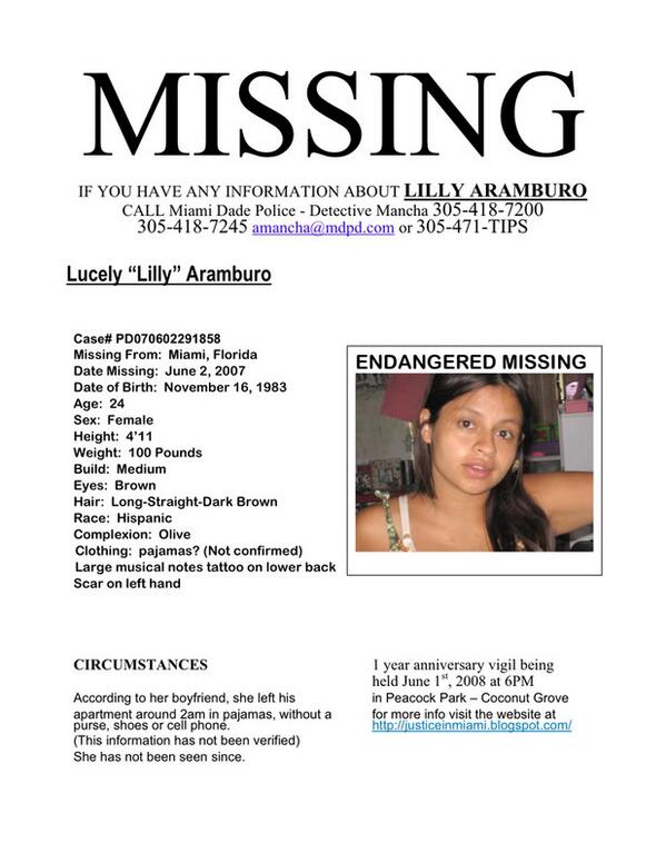 helpfindthemiss's tweet photo. #FLORIDA #missing adult female snc 6/2/07 #coldcase #floridamissing #missingperson #miamidade #floridaalert #helpfind http://t.co/U5Y6rFP4iB
