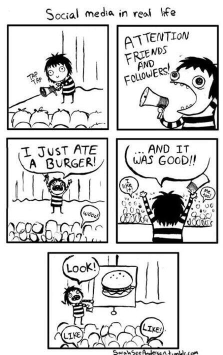 wordarchive's tweet image. Social media in real life: