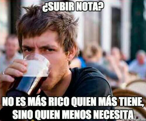 Peluco88Antonio's tweet photo. Cuando te dan tu examen con un cinco y te dicen que estás bajando el ritmo siempre debes contestar.... http://t.co/rS91Mpb7KP