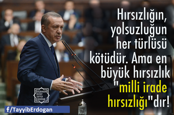 En buyuk hirsizlik milli irade hirsizligidir!
YolsuzlukDeğilDerdiniz VatanHainisinizHepiniz