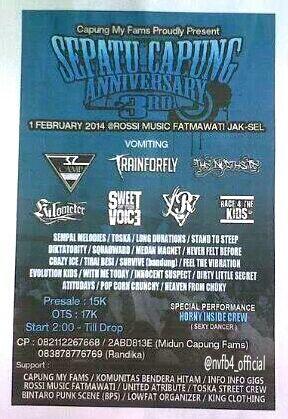 <a href="/InfoMusikKamu/">Info Musik Kamu™</a> Jgn lupa tgl 1Feb dtng ke <a href="/ROSSIxFATMAWATI/">ROSSI FATMAWATI</a> ada <a href="/nvfb4_official/">NEVER FELT BEFORE</a> main jam 21:00