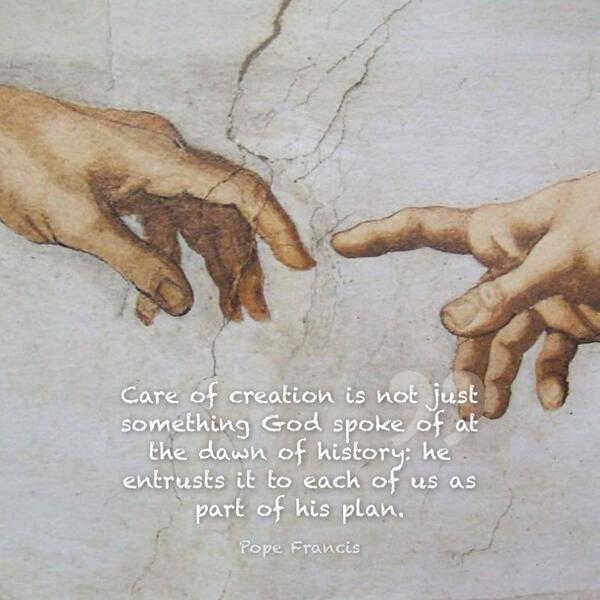 PopeDaily's tweet image. Care of creation is not just something God spoke of at the dawn of history…@Pontifex Image by gnuckx @flickr