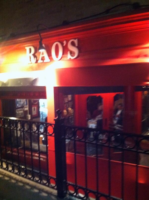 ScottieGraham's tweet photo. Eating some really great food at Rao's!! Gonna be full after all this food!! #goodfood #Raos #bigeating #digin http://t.co/623Zmslcwu