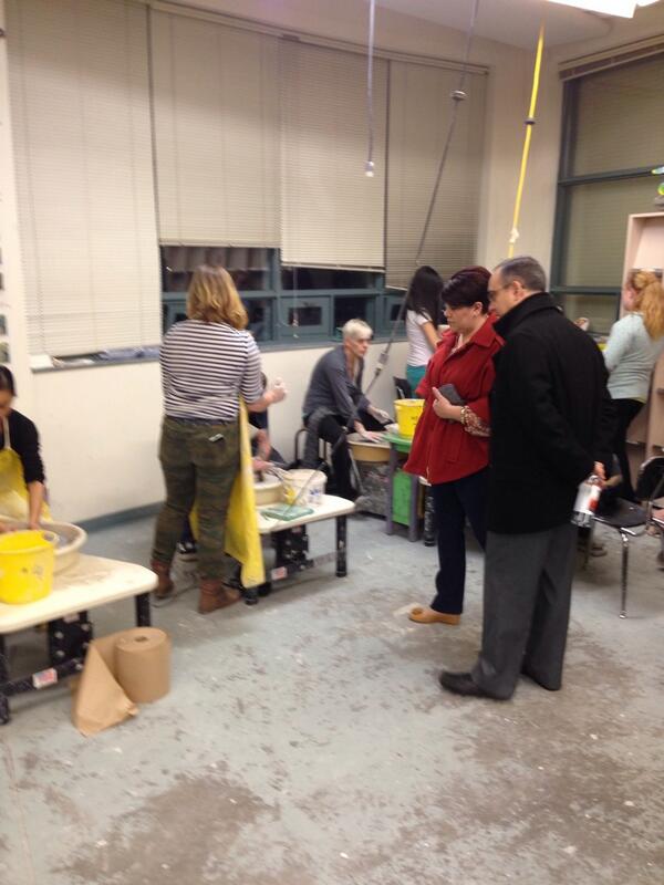 At mcroberts hands on night #sd36learn   #makestuff