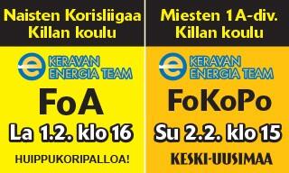 Kerava_M1D's tweet photo. Nyt viikonloppuna Killassa kaksiosainen Kerava vs Forssa -"maaottelu". Samalla todella tärkeät sarjapisteet jaossa. http://t.co/LISa4c5MvR