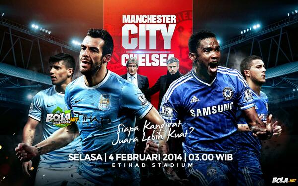 Bolanet's tweet photo. #WallpaperBolanet http://t.co/YRpw8lCv0y - Manchester City vs Chelsea: Siapa Kandidat Juara Lebih Kuat? http://t.co/AYru2Enj7n