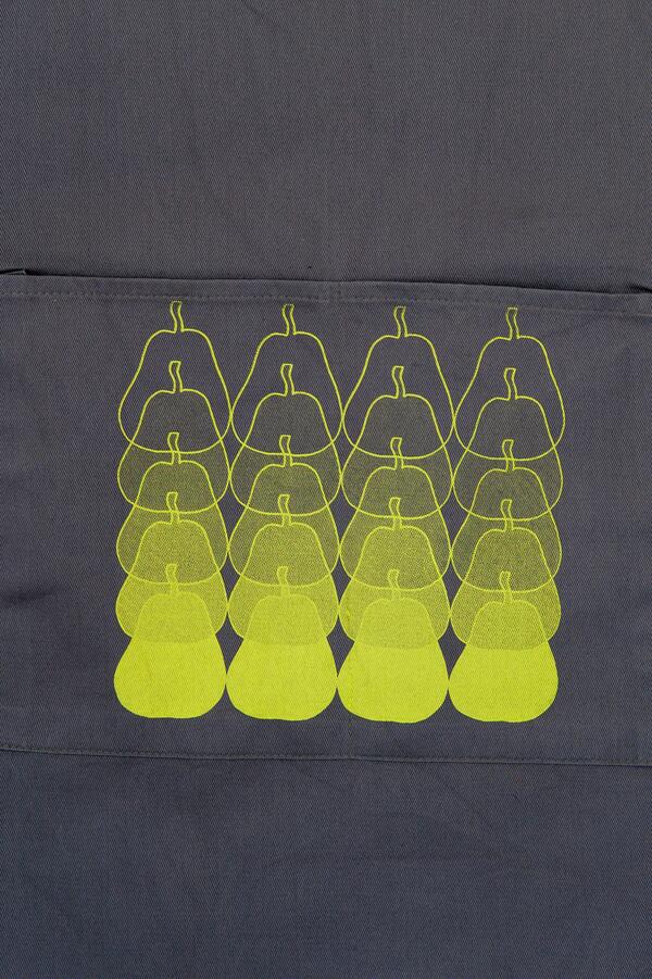 Sneak preview of my new products: retro apple &amp; pear aprons and tea towels. Soon available on marjdesigns.co.uk