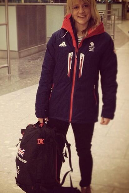 Go DOMINATE! <a href="/jennyjonessnow/">Jenny Jones SNOWBOARD</a> off to Sochi2014 today!