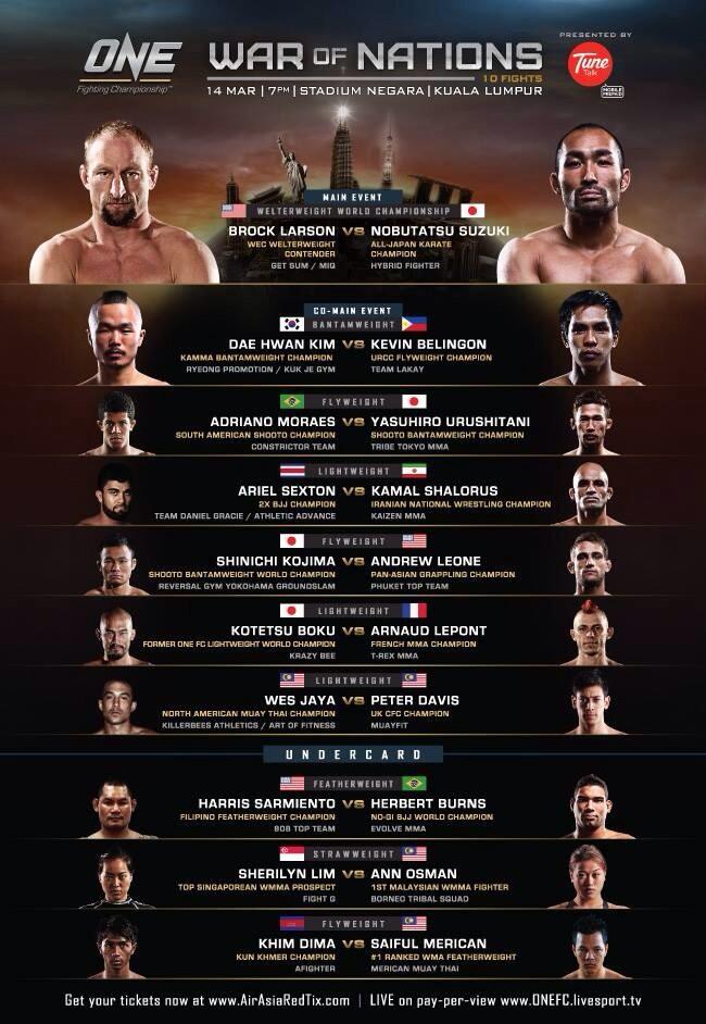 ONE FC 14: War of Nations Results & Discussion BfNkfiUCEAEvcze